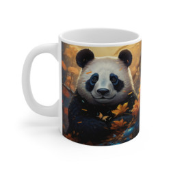 Mug Panda Automne Forêt...