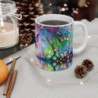Mug Fée Forêt Enchantée Tasse Fantastique et Colorée avec Papillons & Ailes Arc-en-Ciel  Cadeau Magique pour Femme ou Enfant