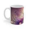 Mug Corbeau Gothique Mystique  Oiseau Noir sur Branche au Crépuscule  Art Fantasy Sombre & Poétique Cadeau Ésotérique