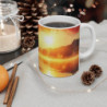 Mug Pêcheur Lever de Soleil Cadeau Pêcheur Passionné Lac Nature Poisson Tasse Relaxante Pêche Matinale  Idée Cadeau