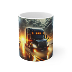 Mug Camion Poids Lourd Noir...
