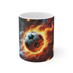 Mug Football Feu & Météores...