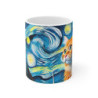 Mug Univers Galactique Multicolore  Vortex Spatial Arc-en-ciel Cadeau Original Astronomie & Science-Fiction