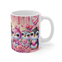 Mug Pingouins Kawaii avec...