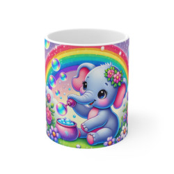 Mug Bébé Éléphant Kawaii...