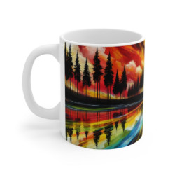 Mug Forêt Abstraite...