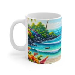 Mug Paysage Plage Tropicale...