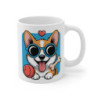 Mug Corgi Chien Mignon –Tasse Cartoon 325ml Cadeau Fun pour enfant et adulte