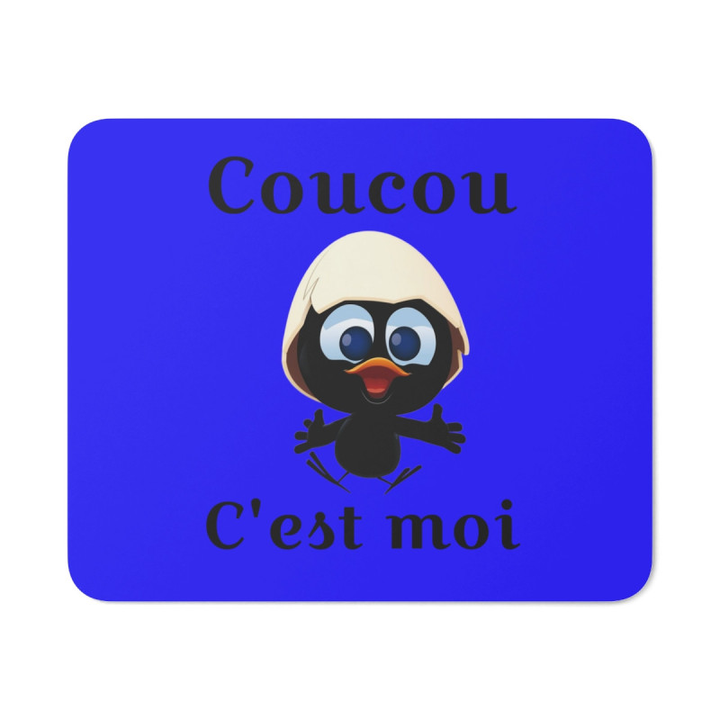 Tapis de souris Calimero  Coucou c'est moi 24x20 cm antidérapant 3mm Idée cadeau