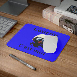 Tapis de souris Calimero  Coucou c'est moi 24x20 cm antidérapant 3mm Idée cadeau
