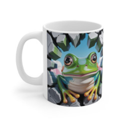 Mug Grenouille Amusante 3D...
