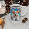 Mug Chiot 3D Corgi Mignon – Tasse Chien Trompe-l’œil 325ml Idée Cadeau
