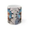 Mug Vache Amusante 3D  Tasse Animaux Ferme Cartoon Cadeau 325ml