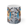Mug Renard Mignon 3D  Tasse Animal Forêt Bébé Trompe-l’œil 325ml
