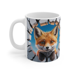 Mug Renard Mignon 3D  Tasse...
