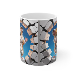 Mug Hamster Mignon 3D Tasse Cartoon Bébé Animal Rigolo 11oz 325ml