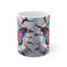 Mug Papillon Monarque 3D – Tasse Insecte Nature Mur Cassé 11oz 325ml