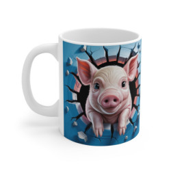 Mug Cochon Mignon 3D  Tasse...