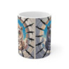 Mug Chouette Mignonne 3D – Tasse Oiseau Forêt Mur Cassé 11oz 325ml
