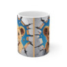 Mug Bébé Lion 3D – Tasse Lionceau Cartoon Mignon Effet Mur Cassé Cadeau Original Jungle Safari 325ml