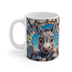 Mug Ânon 3D Bébé Âne Mignon...