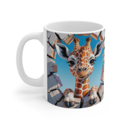 Mug Bébé Girafe 3D Tasse...