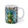 Tasse Bébé Dinosaure 3D Mug Dino  Effet Mur Cassé Cadeau Rigolo pour Enfant ou Fan de Préhistoire
