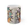 Tasse Tigre Mignon 3D  Mug Effet Mur Cassé  Cadeau Original Enfant & Fan de Félins 325ml