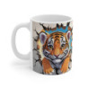 Tasse Tigre Mignon 3D  Mug Effet Mur Cassé  Cadeau Original Enfant & Fan de Félins 325ml