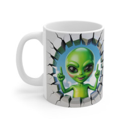 Tasse Alien 3D  Mug...