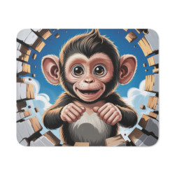 Tapis souris singe cartoon...