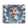 Tapis souris hamster mignon 22x18 cm antidérapant 2mm