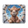Tapis souris Chameau mignon 22x18 cm antidérapant 2mm Idée cadeau