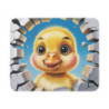 Tapis souris caneton mignon 22x18 cm antidérapant 2mm Idée cadeau