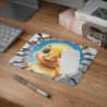 Tapis souris caneton mignon 22x18 cm antidérapant 2mm Idée cadeau