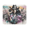 Tapis de Souris Cowgirl Style Bohème et Western Design Original Vintage  Idée cadeau pour Femme du Sud