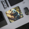 Tapis de Souris Panda Mignon dans un Arbre  Illustration Douce et Lumineuse  Cadeau Adorable pour Enfant, Étudiant, Bureau