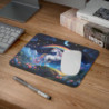 Tapis de Souris Licorne Féérique  Arc-en-ciel, Étoiles et Lune  Bureau ou Gaming Cadeau Enfant ou Fan de Fantasy