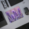 Tapis de Souris Lavande Provençale  Fleurs Violettes Ambiance Apaisante et Naturelle Accessoire Bureau Floral et Relaxant