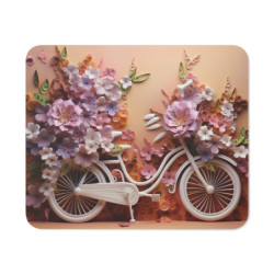 Tapis de Souris Vélo Fleuri...