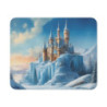 Tapis de Souris Château Magique Hivernal Royaume de Glace Fantastique Idée cadeau pour enfant et adulte
