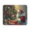 Tapis de Souris Noël Traditionnel  Père Noël & Enfant sous le Sapin
