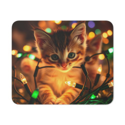 Tapis de Souris Chat Noël...