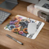 Tapis de Souris Rhodesian Ridgeback Illustré avec Fleurs  Chien Africain Élégant dans un Décor Floral Coloré