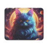 Tapis de Souris Chat Galactique – Illustration Féline Cosmique & Magique