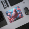 Tapis de Souris Oiseau Cardinal – Illustration Fleurs de Cerisier