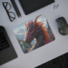 Tapis de Souris Dragon Fantastique 22x18 cm – Illustration Épique de Dragon