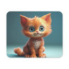 Tapis de Souris Chaton Mignon 22x18 cm – Design Adorable de Chat