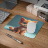Tapis de Souris Chaton Mignon 22x18 cm – Design Adorable de Chat