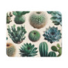 Tapis de souris 22x18 cm – Cactus & Succulentes – Design Botanique Moderne –